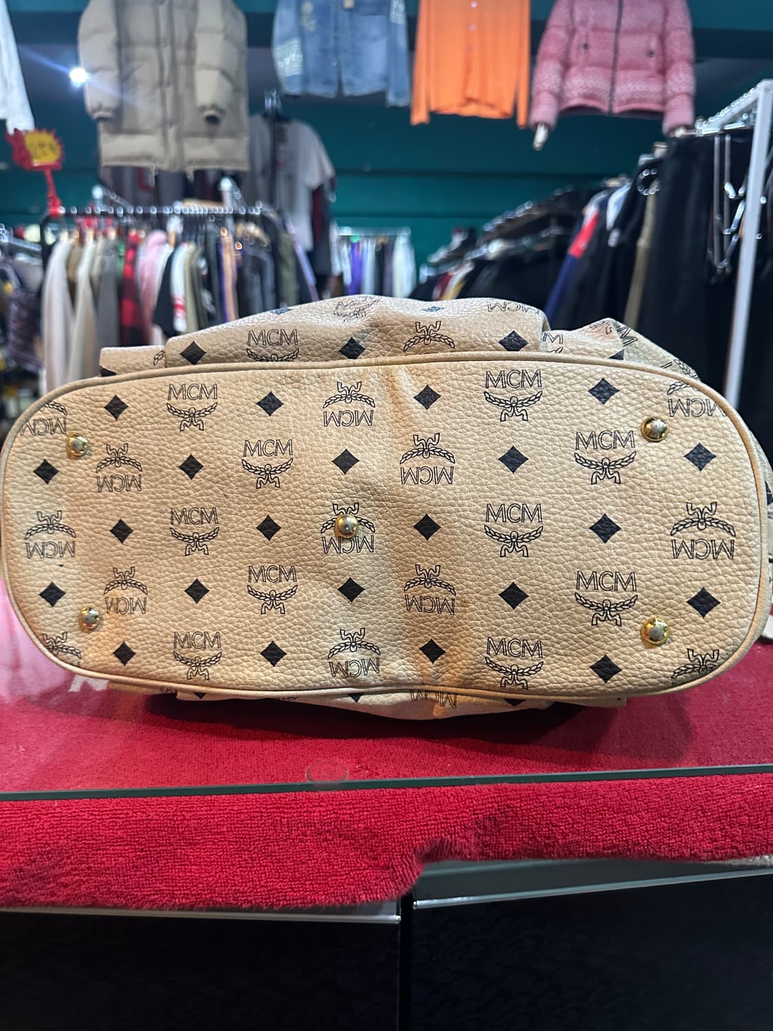 MCM 아이보리 숄더백 상품이미지6