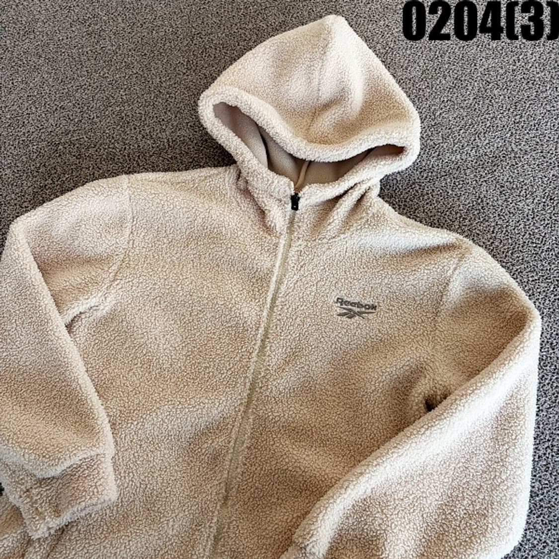 [150] 리복 키즈 여성 크립 후리스 후드 집업 자켓 0204(3) 상품이미지2