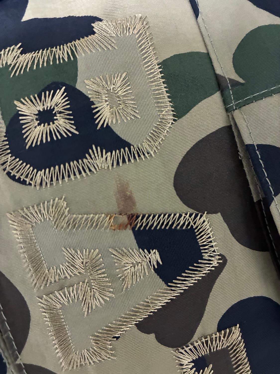 [L] 1999 베이프 1st 카모 스노우보드 자켓 상품이미지9