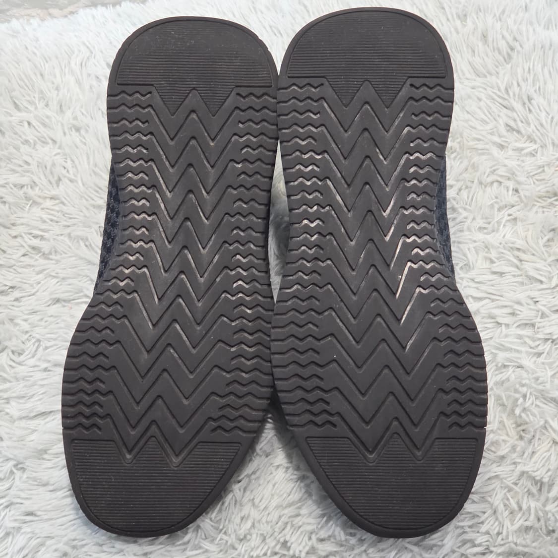 1q-22:프로스펙스 니트 러닝화 올블랙 (250mm)-거의새거 상품이미지9