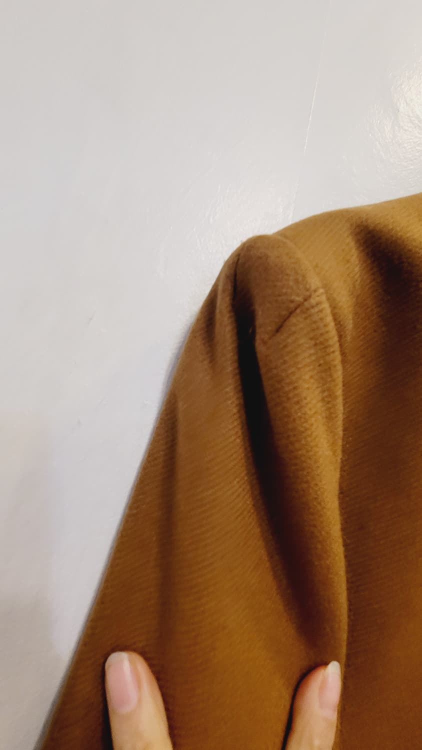 럭키슈에뜨 노카라 숄 울코트 상품이미지7