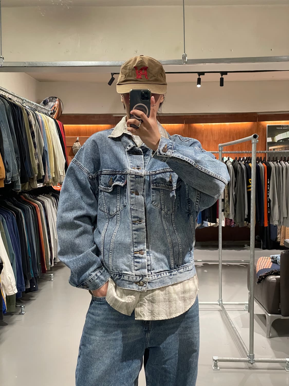 90‘s 리바이스 데님 자켓 상품이미지6