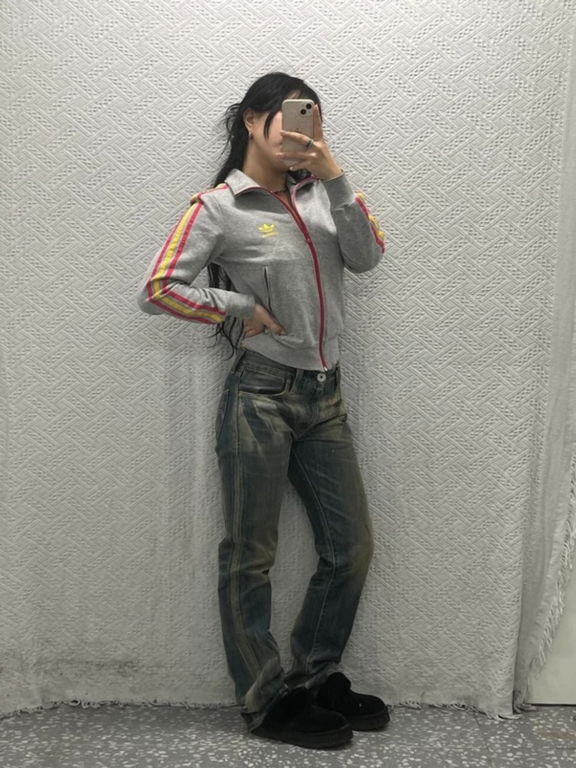 리바이스 505 올드스쿨 슬림 워싱 데님팬츠 28인치 C06507 상품이미지2