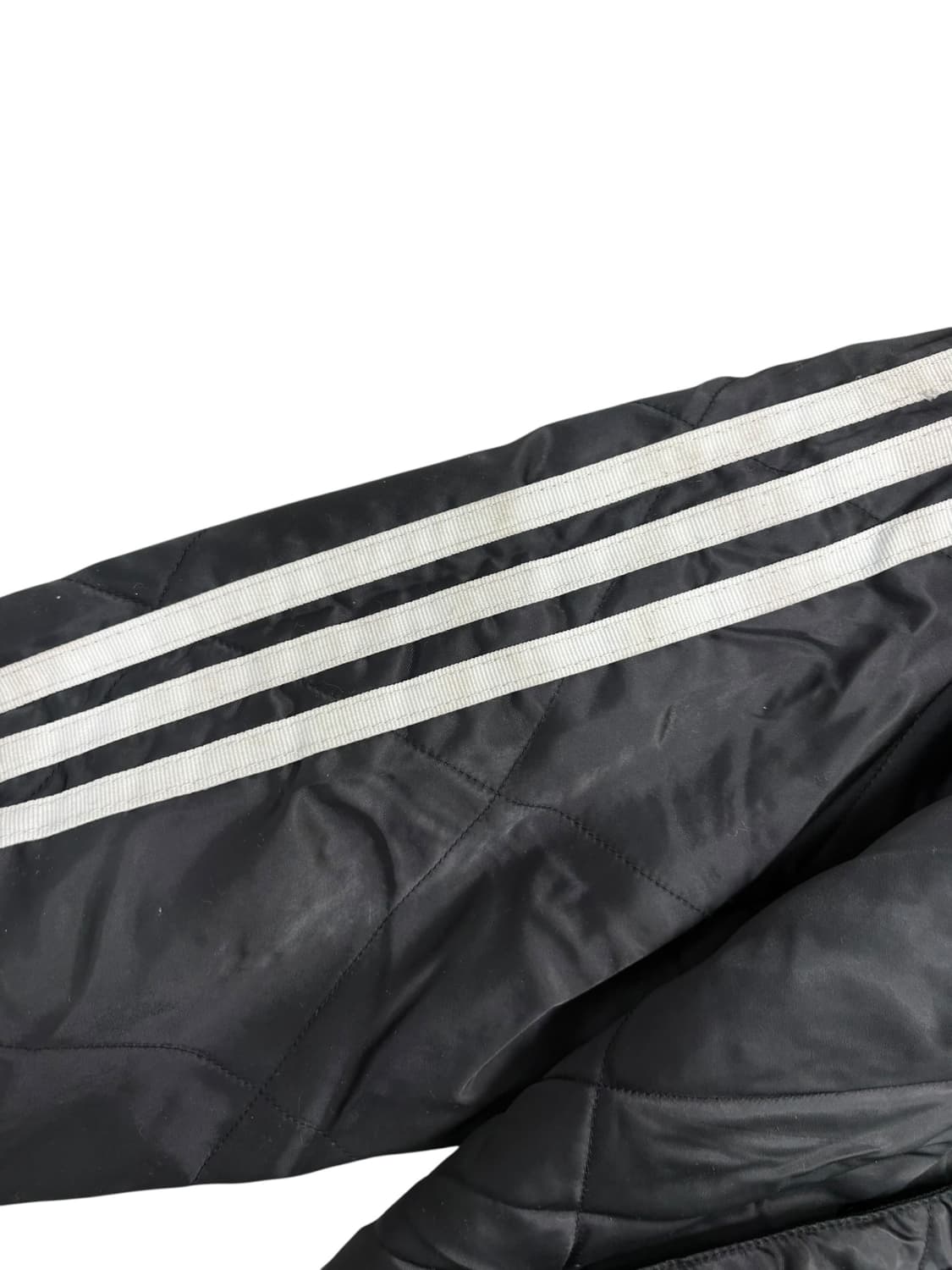 아디다스 삼선 퀄팅 점퍼 블랙 상품이미지10