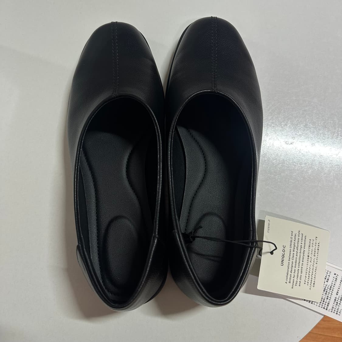 (새상품) 유니클로 스퀘어 플랫 신발 230 상품이미지1