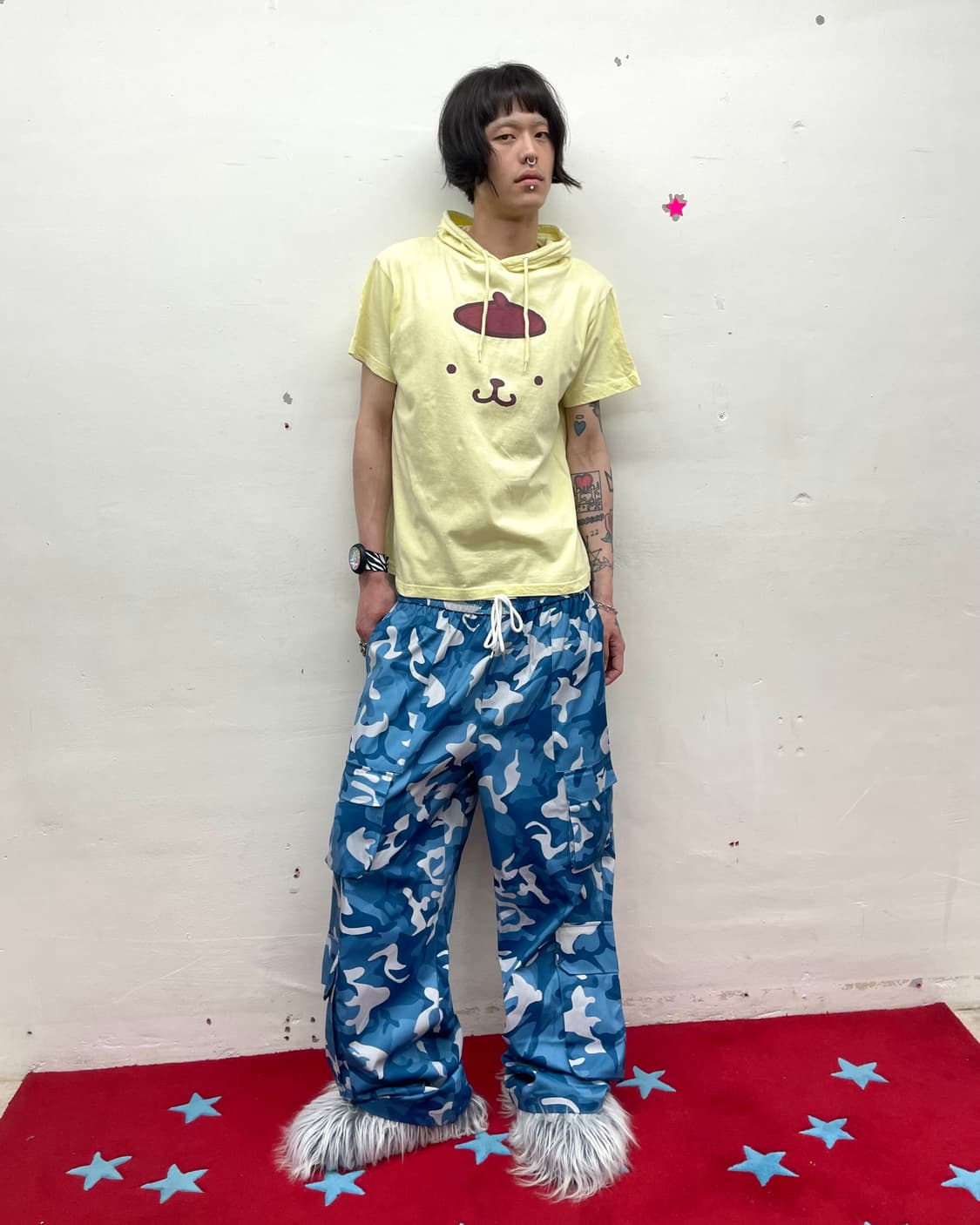  Cutie rabbit hoodie ear T-shirt  상품이미지5