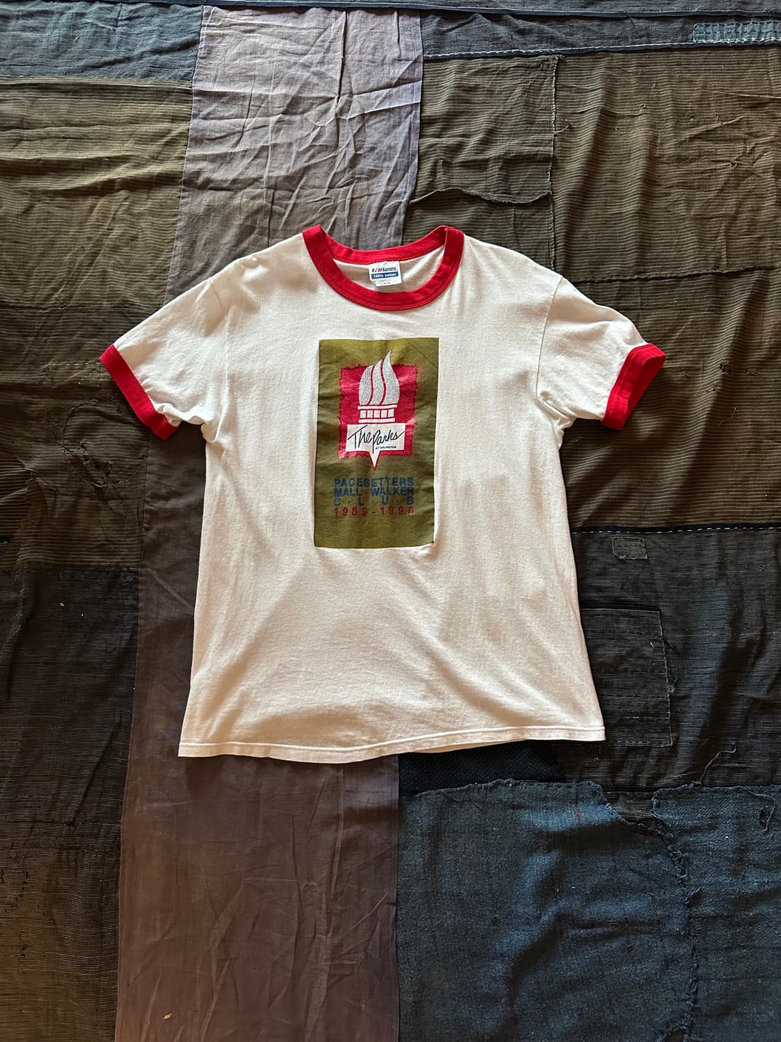 90s USA Hanes Ringer T Shirt 상품이미지1