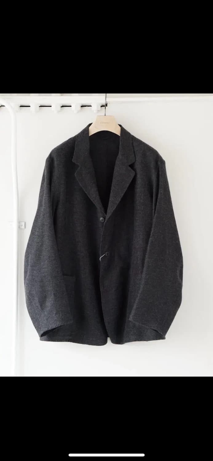 23FW 코모리 캐시미어 실크 자켓 1->2 교환 상품이미지1