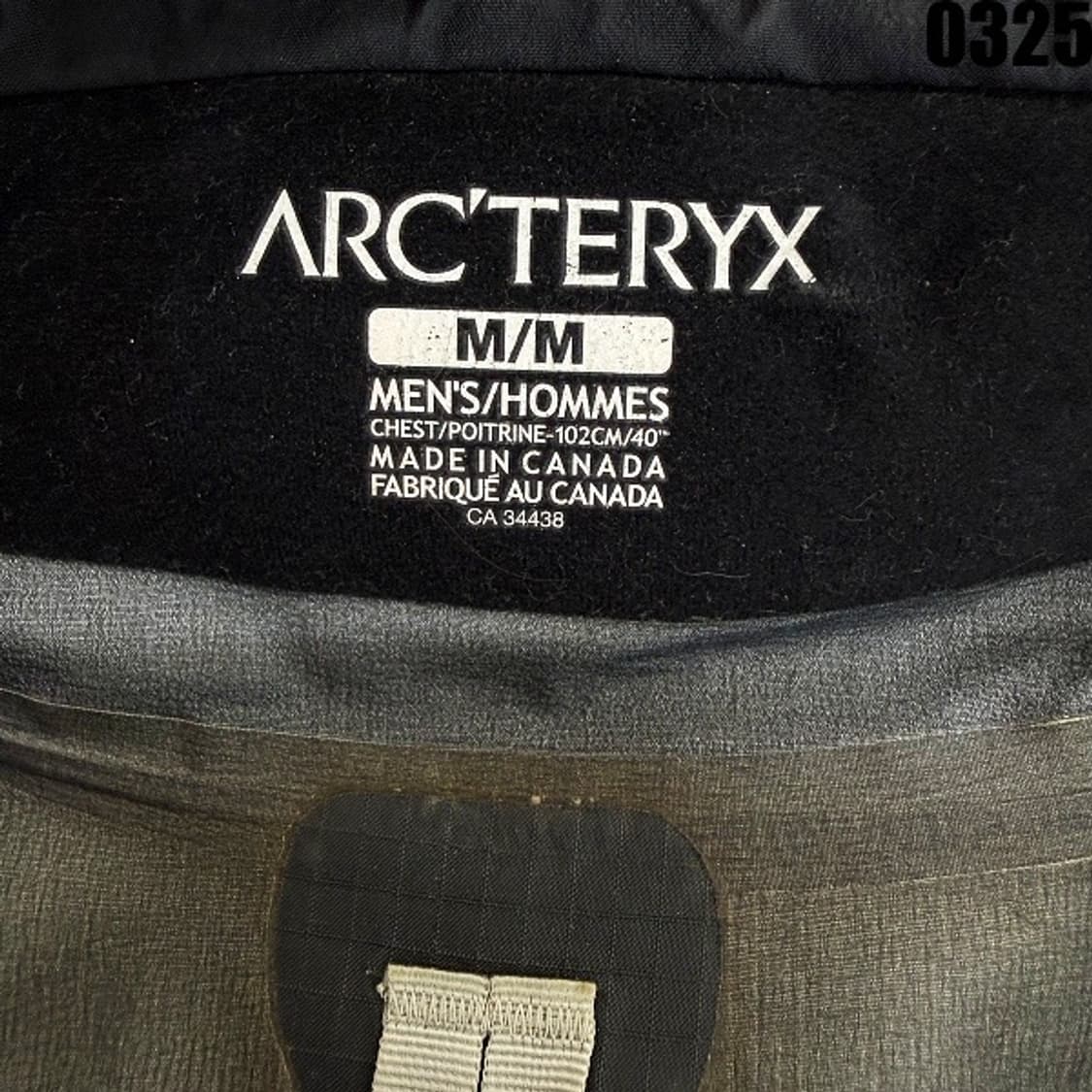 아크테릭스 고어텍스 후드 자켓 M 0325  상품이미지5