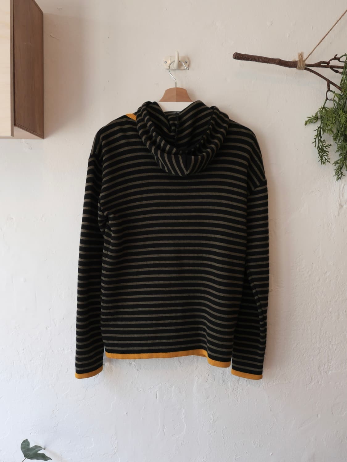 꼼데가르송 셔츠 스트라이프 니트 집업 상품이미지3