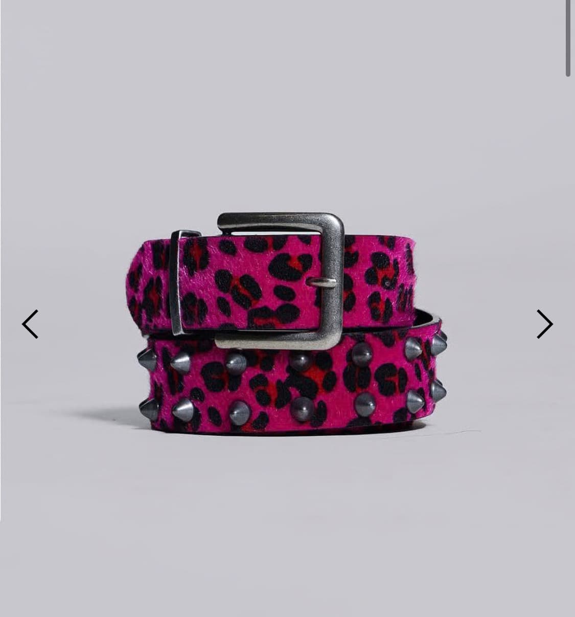 Jaded London Pink Panther studded belt 상품이미지1