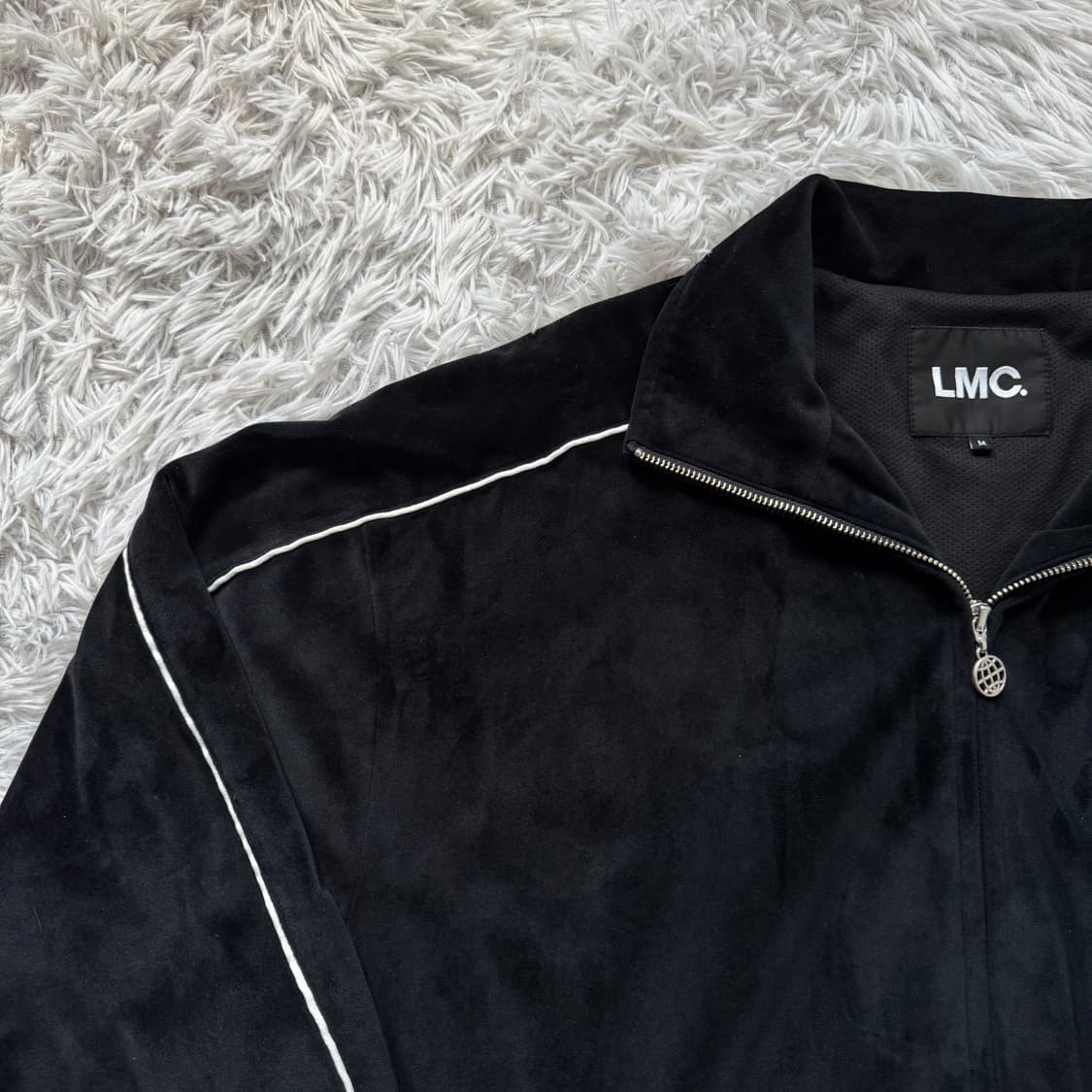 LMC 일본빈티지 벨벳 벌룬 집업 엘엠씨 벨벳집업 남여공용 M 100 상품이미지1