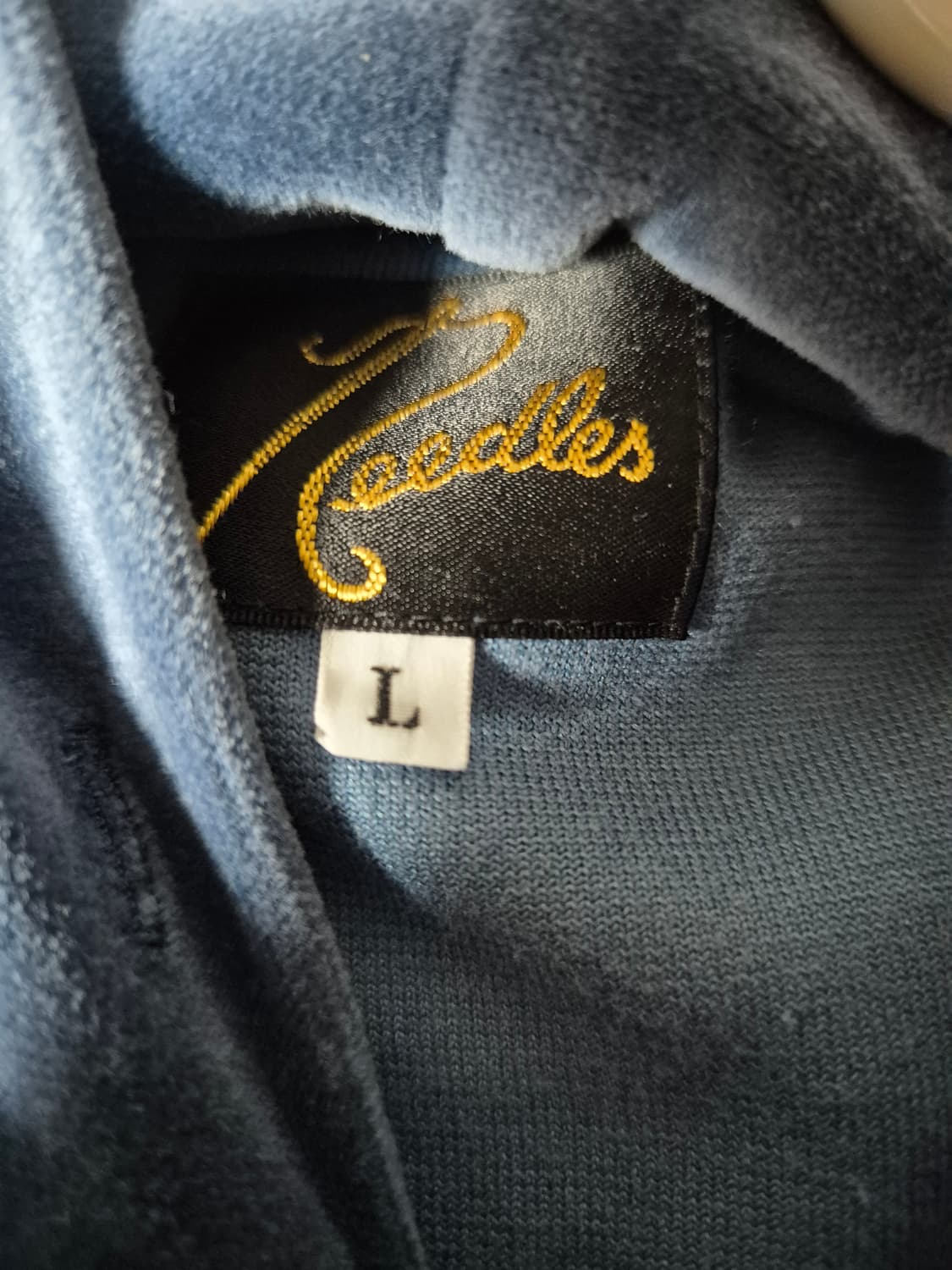 니들스 벨루어 후드 스모크 블루 L 상품이미지4