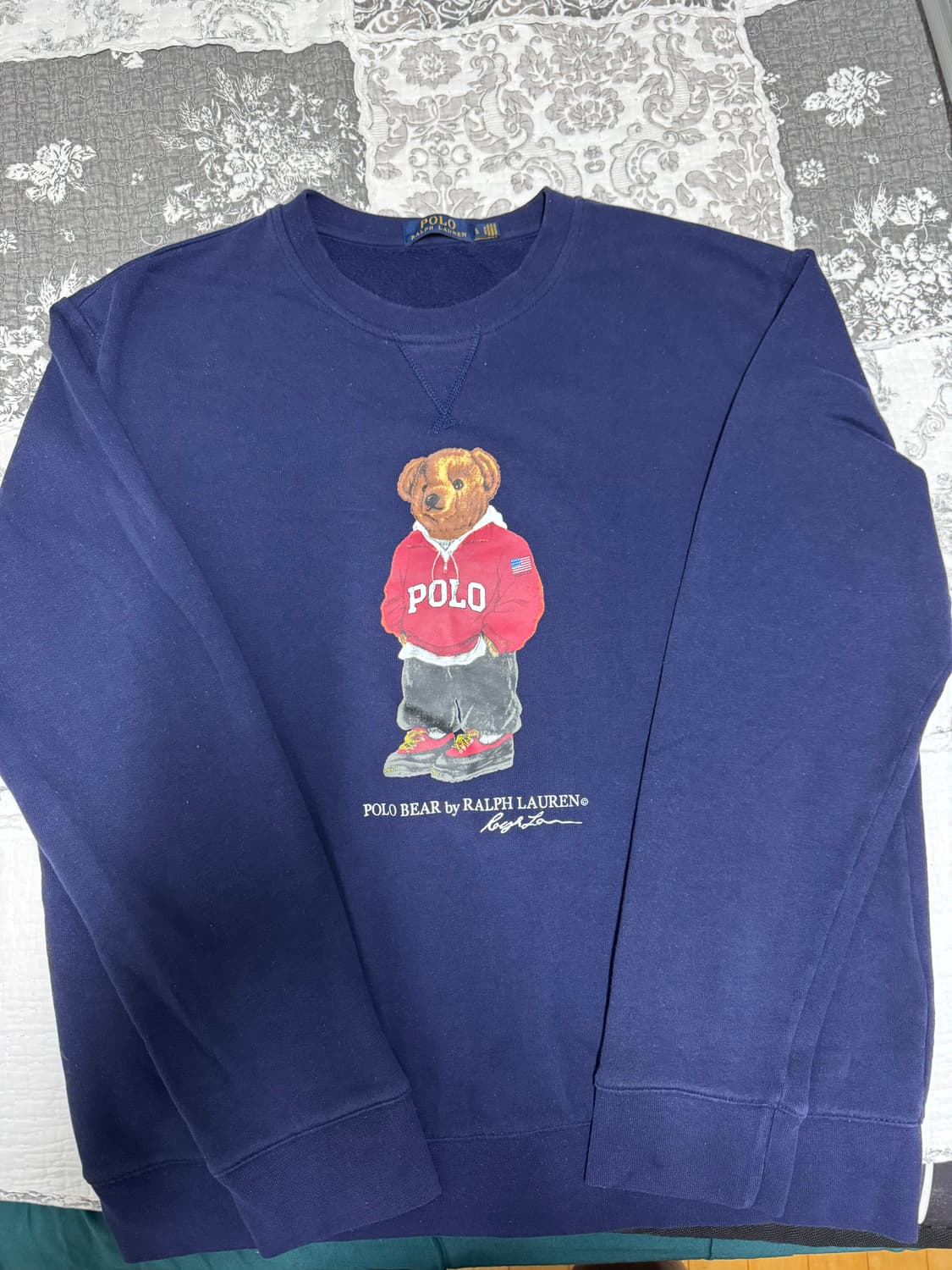 랄프로렌 폴로 베어 맨투맨 L (100-105) 상품이미지2