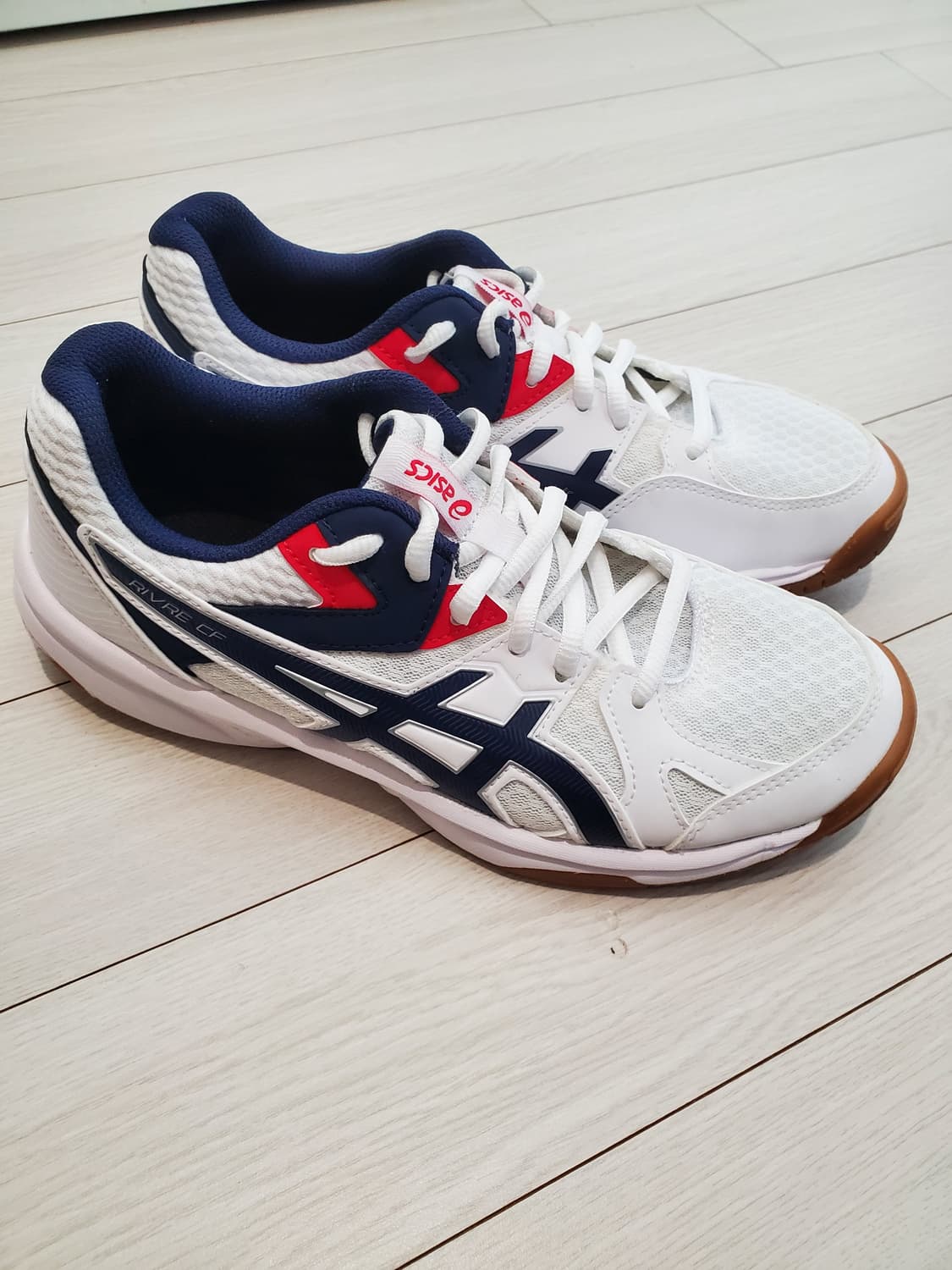 새상품급)아식스 운동화 CF 112433201-102 배구 배드민턴 탁구 상품이미지4