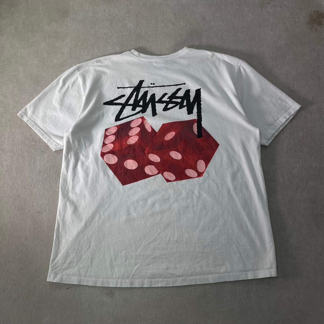 105 스투시 다이스 아웃 반팔 티셔츠 상품이미지1