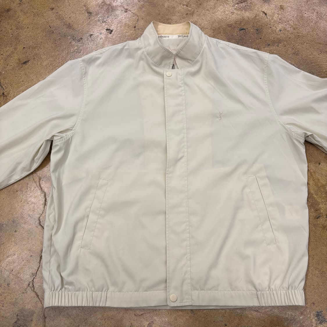 [정품] 입생로랑 빈티지 블루종자켓 b16 상품이미지3