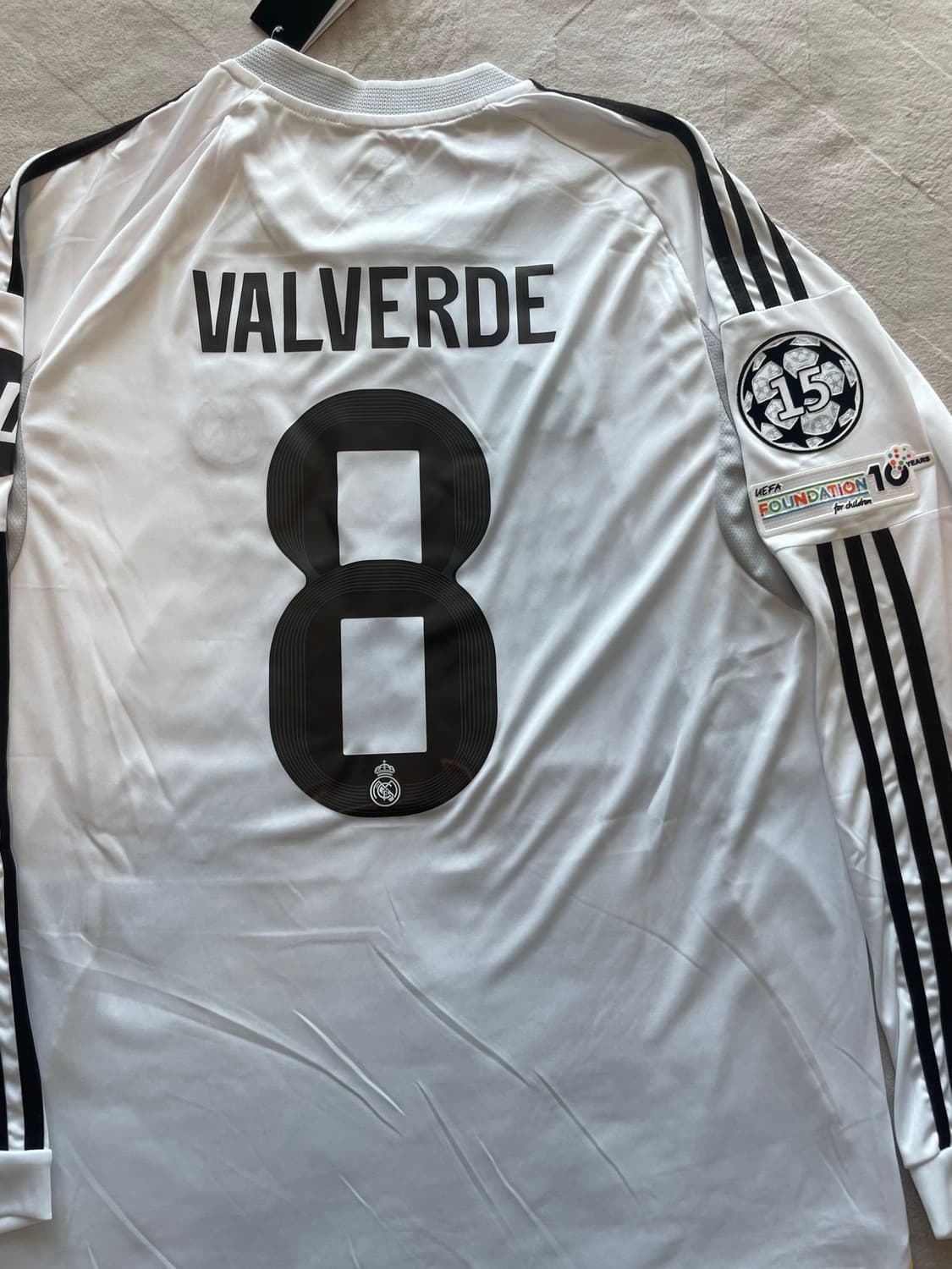 25-26 레알 마드리드 발베르데 긴팔 상품이미지4