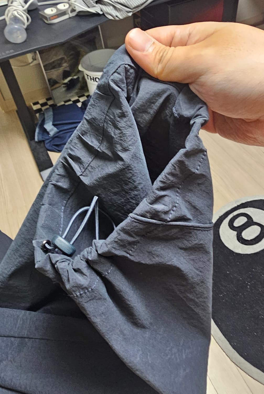 벨리에 웨이비 카고 팬츠 네이비 m 상품이미지4