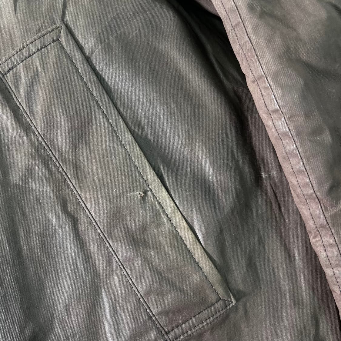 100 버버리 90s 왁스 자켓 상품이미지6