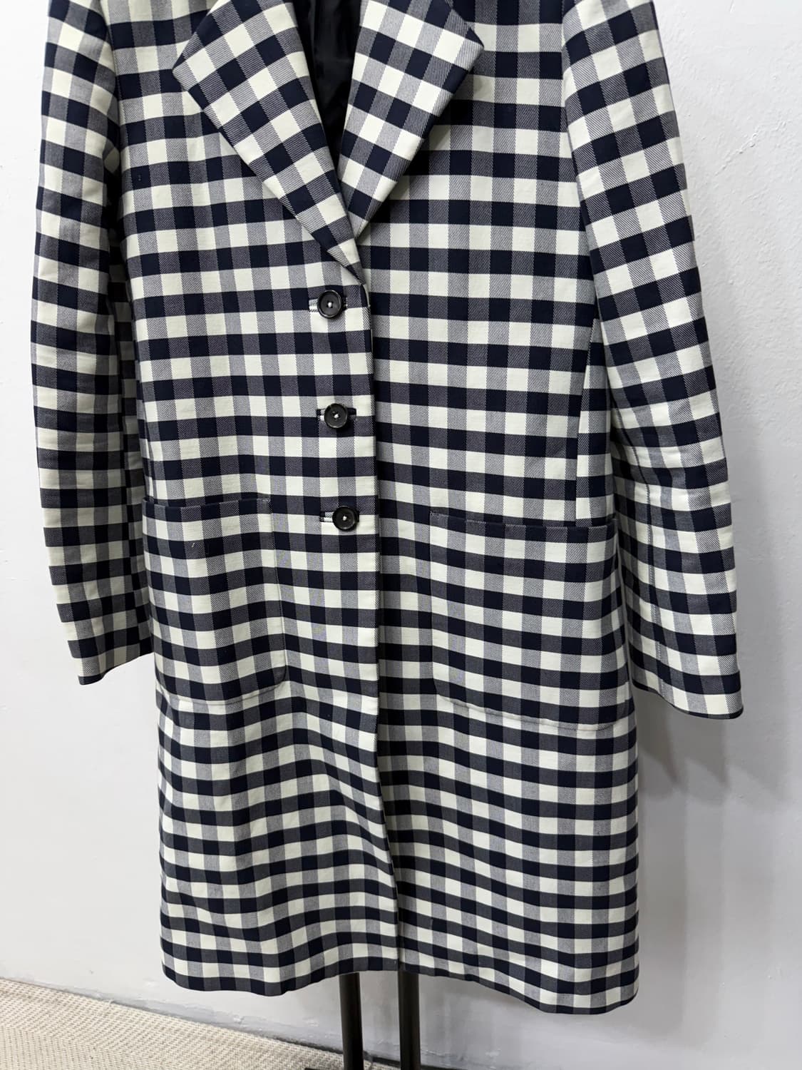정품) 폴스미스 여성 깅엄 체크 자켓 40(55-66) 상품이미지3