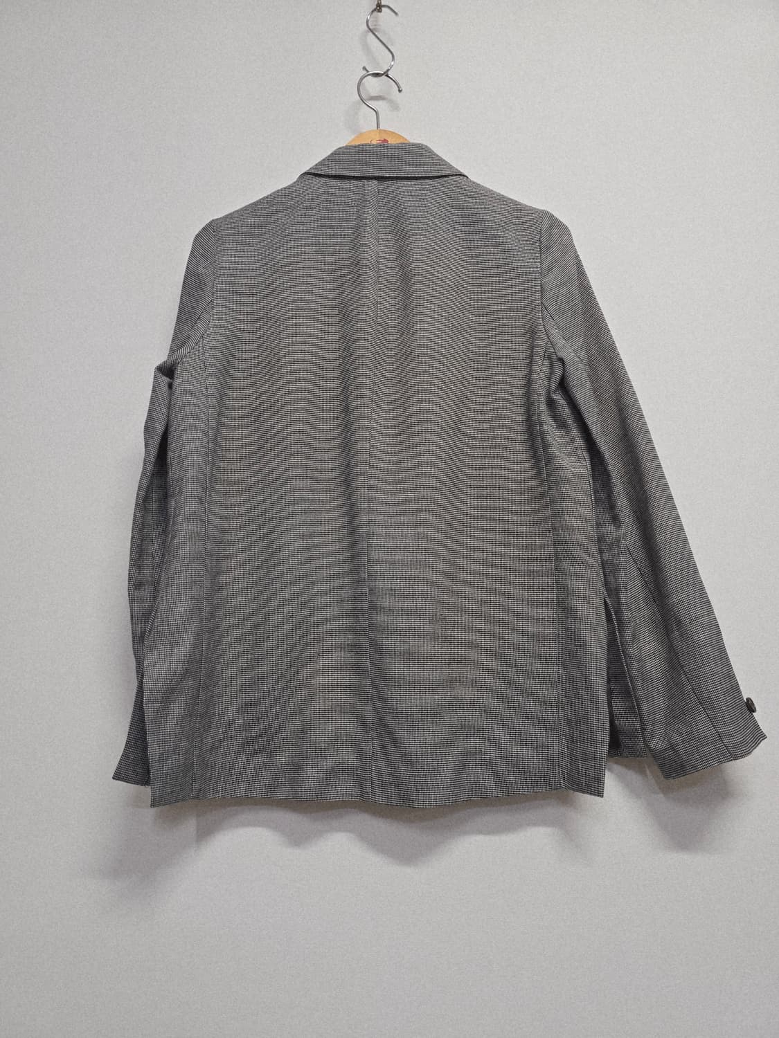 SJ SJ 체크 더블 면마혼방 자켓 상품이미지5