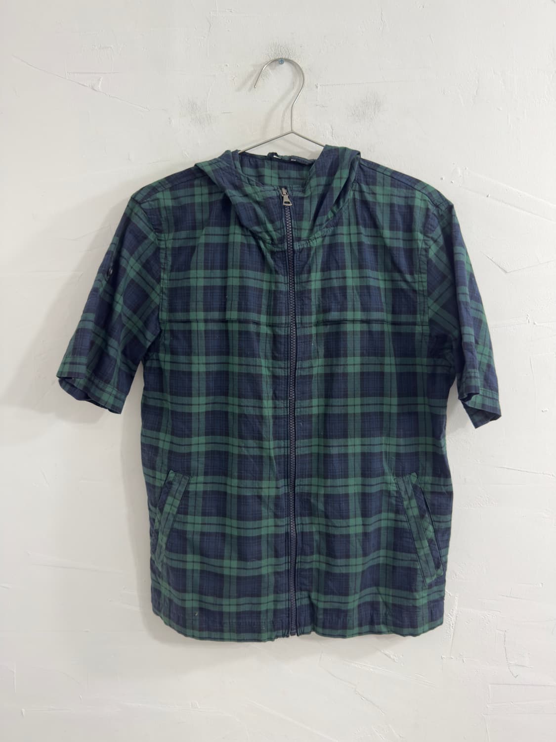 uniqlo check hood jacket 상품이미지1