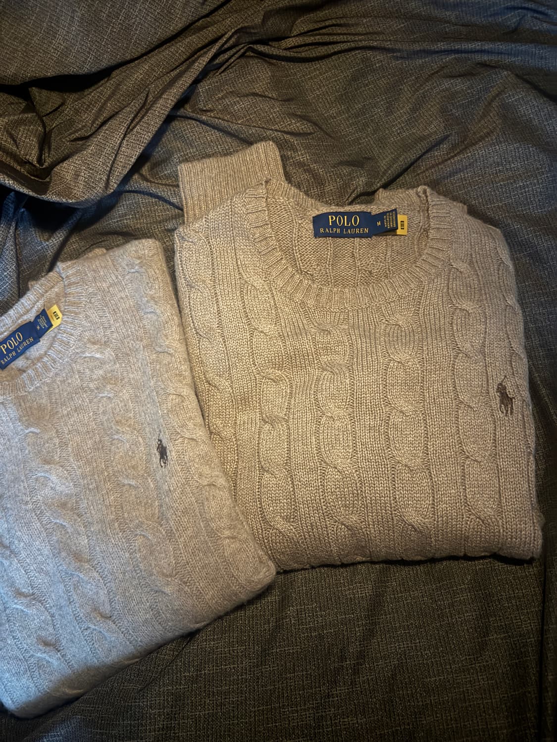 폴로랄프로렌 케이블 니트m 상품이미지1