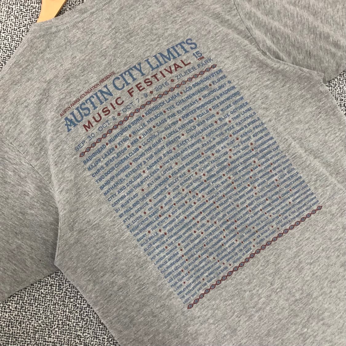 빈티지 오스틴 페스티벌 티셔츠 상품이미지2