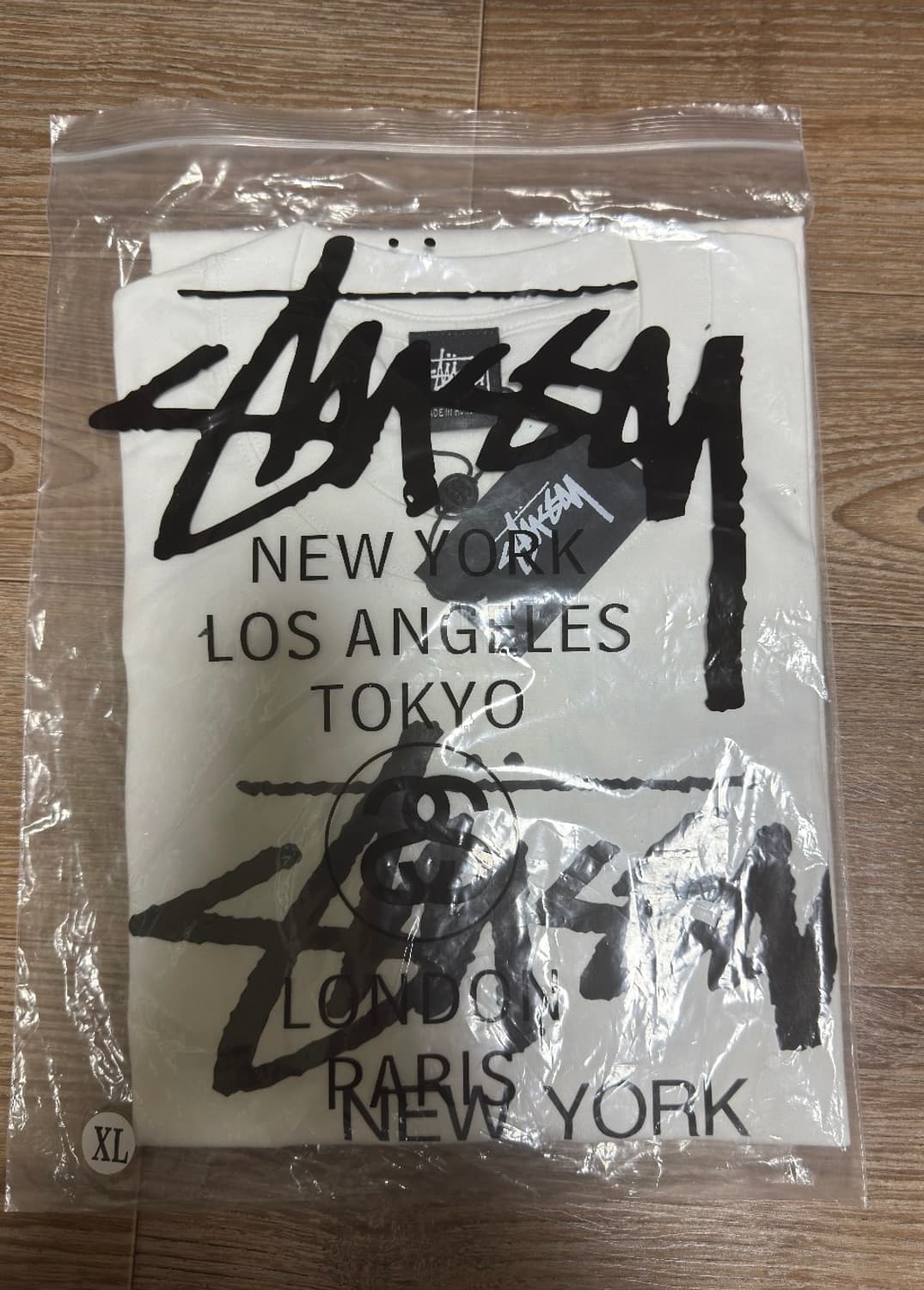 스투시 월드투어 반팔 새상품 XL 상품이미지2