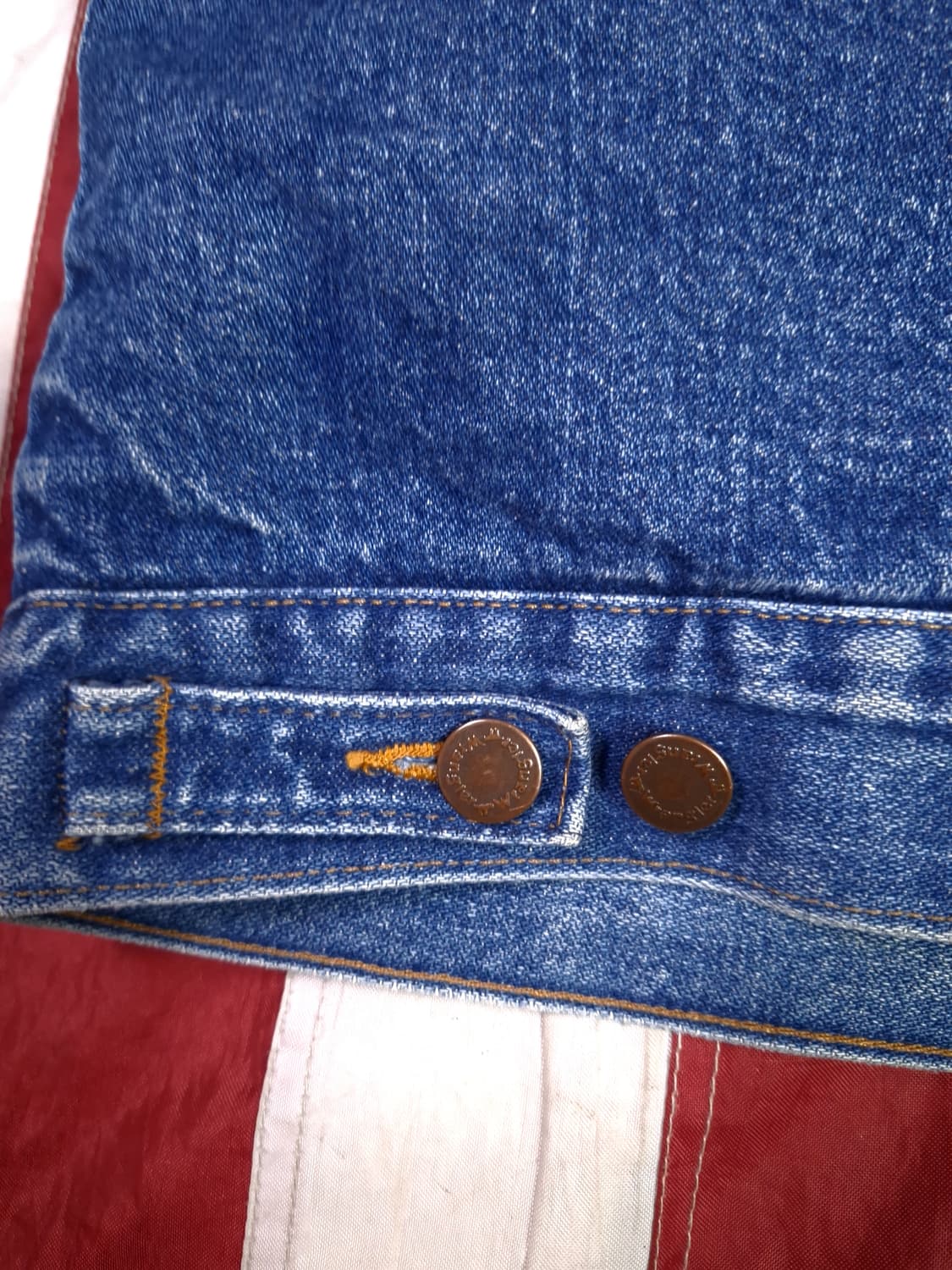 오리지날 80's 랭글러 데님 쉐르파 자켓 상품이미지7