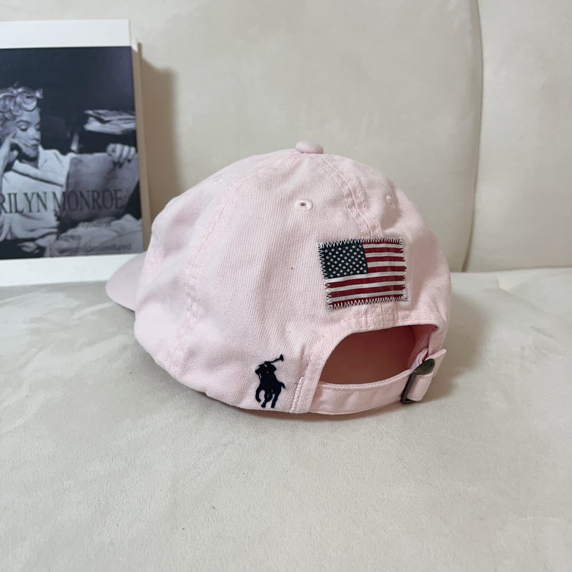[정품] 폴로 핑크 / 빅로고 모자 상품이미지3