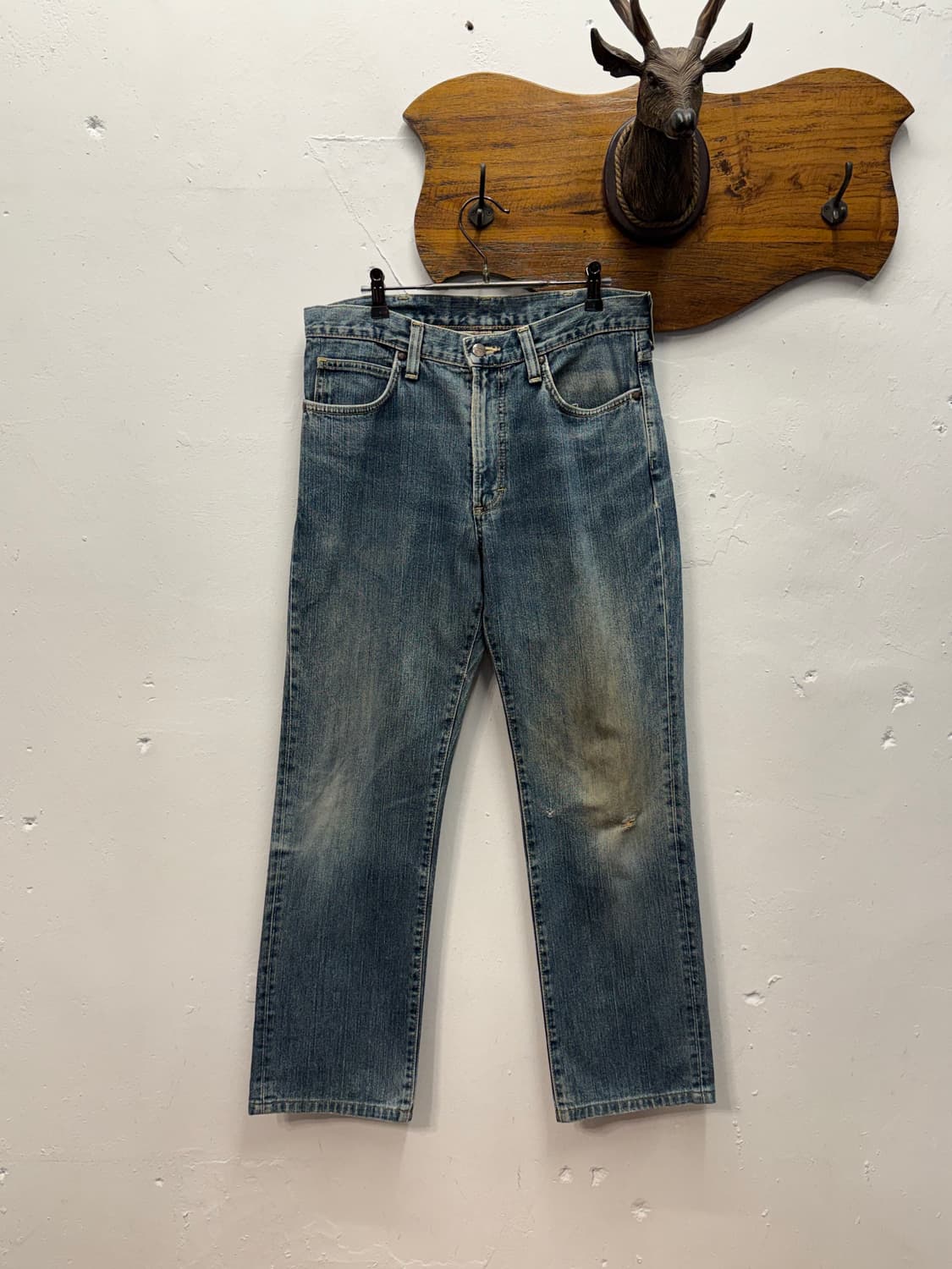 Japan Wrangler Regular Straight Denim Pa 상품이미지5