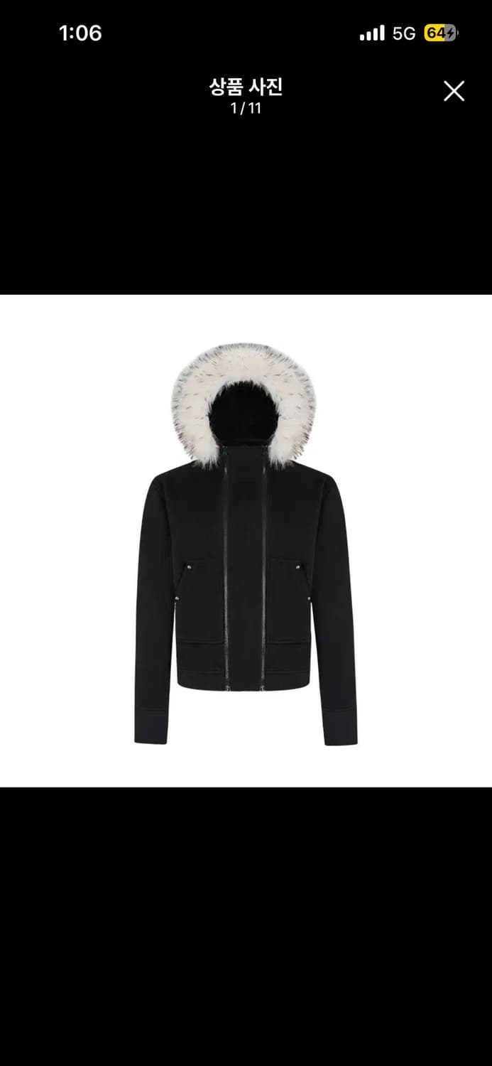 baccess 비엑세스 퍼 후드집업(3) 상품이미지1