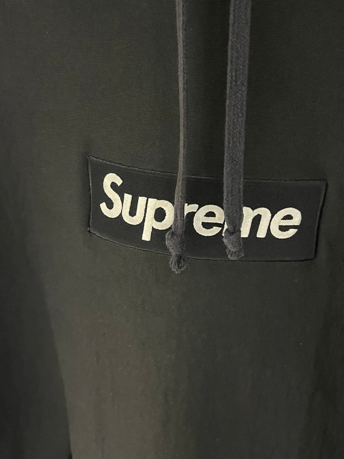 Supreme Box Logo Hoodie Black 상품이미지2