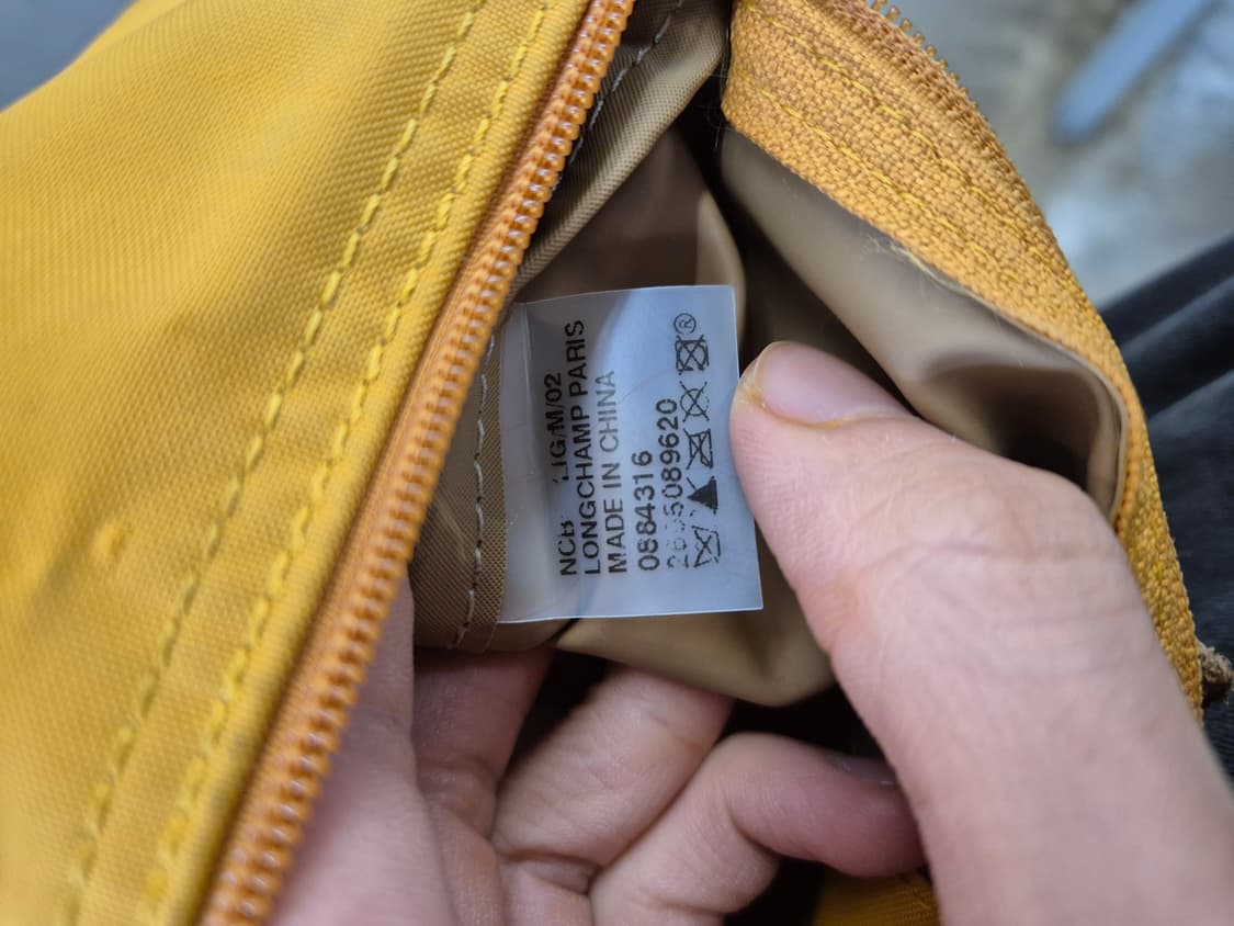 롱샴 르 플리아쥬 토트백 머스타드 상품이미지9