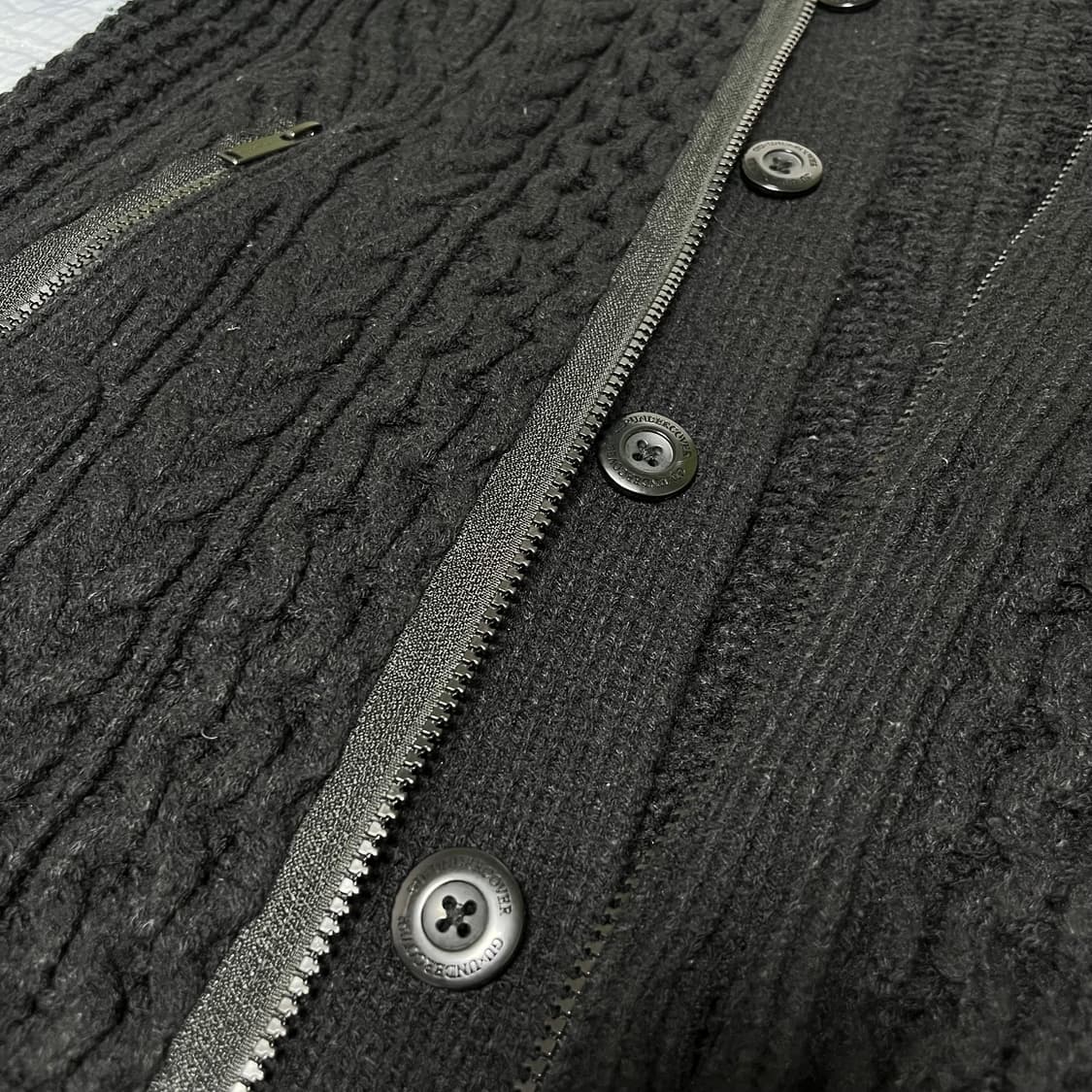 GU x 언더커버 케이블 가디건 (L) 상품이미지2