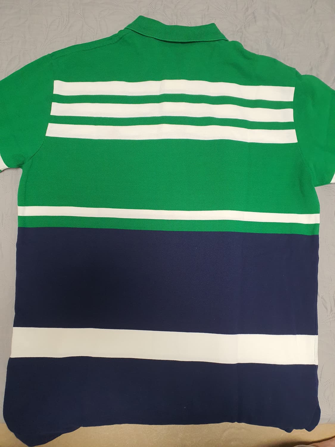 폴로 랄프 로렌 피케 폴로 셔츠 카라티 M 그린 (새 제품) 상품이미지2