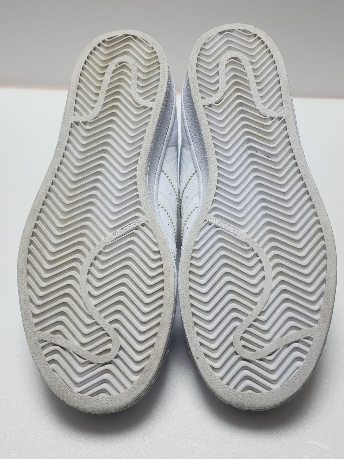 아디다스 슈퍼스타 흰색 뱀피 230mm 상품이미지4