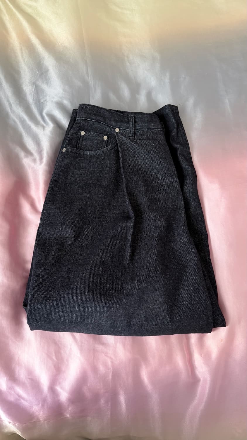 트리밍버드 One Button Denim Pants,인디고,3사이즈 상품이미지9