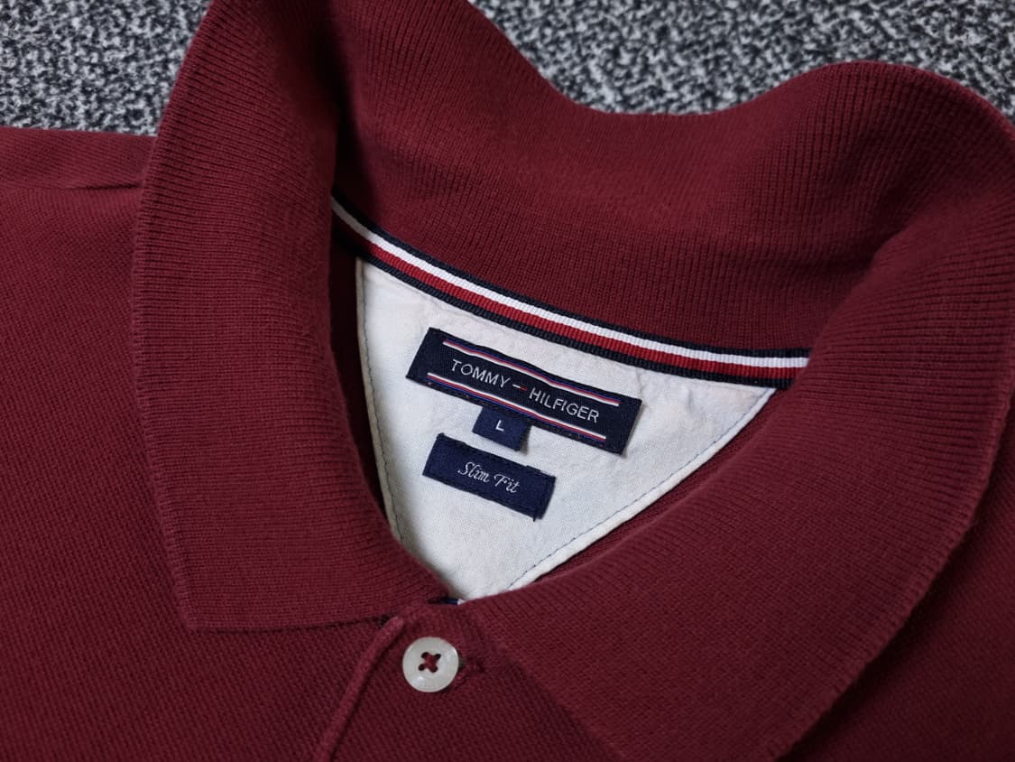 [무료배송][100]타미힐피거 남성용 피케 반팔티 카라티 상품이미지6