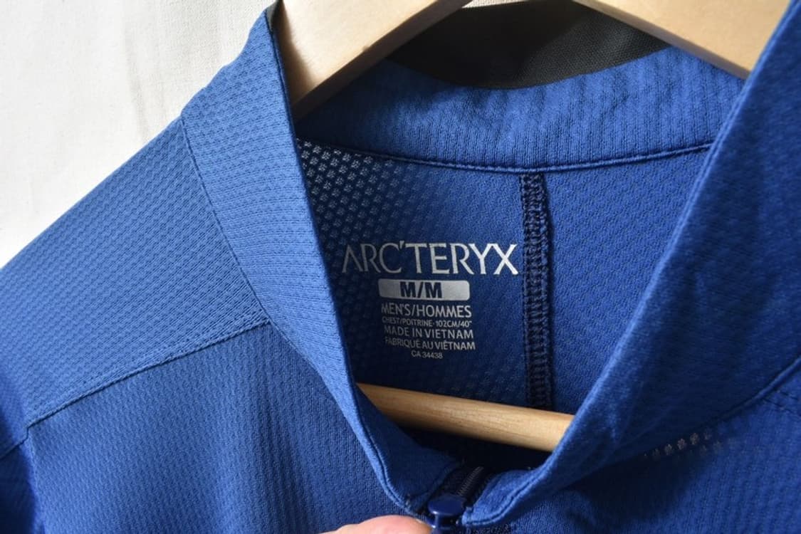 아크테릭스 하프집업 반팔티 M M0244 상품이미지7