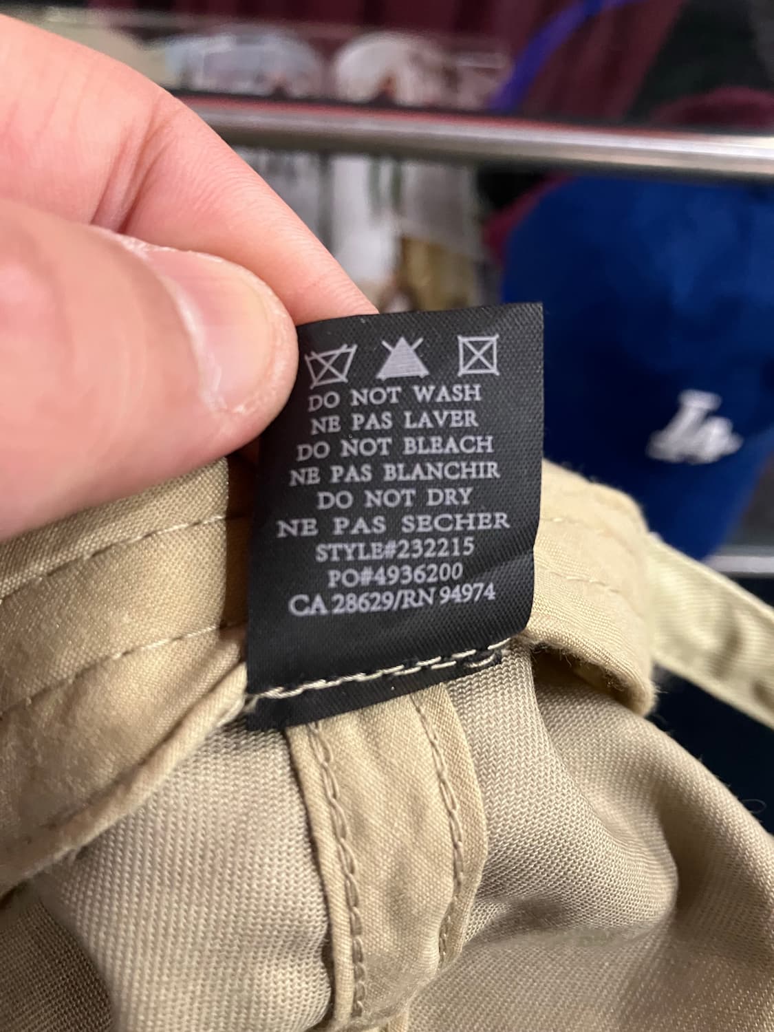 스투시 스탁 캔버스 로우 프로캡 라이트 볼캡 상품이미지10