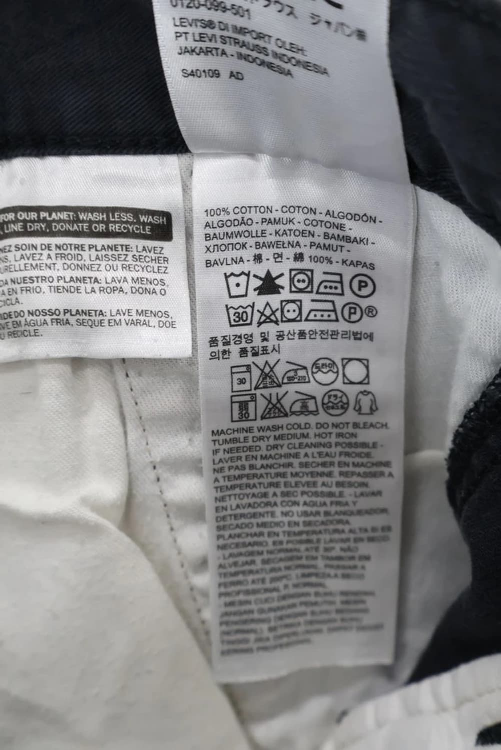 Levis Cargo Shorts Black 상품이미지10