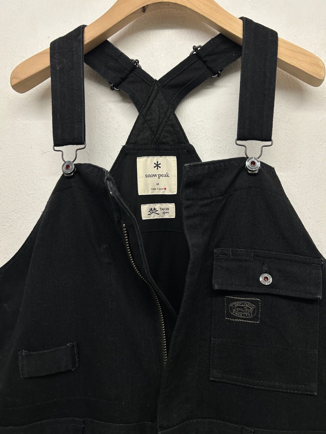 스노우피크 타키비 방염 오버롤 상품이미지5