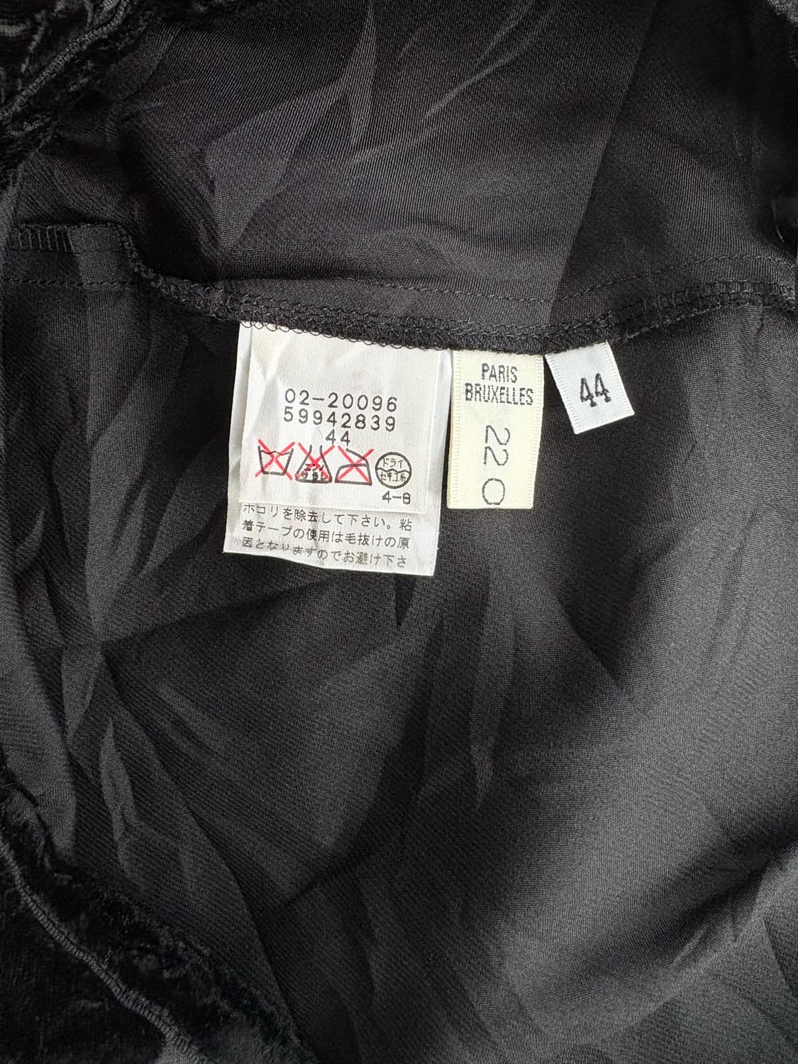 22 OCTOBRE 블랙 로우웨이스트 스커트 상품이미지6