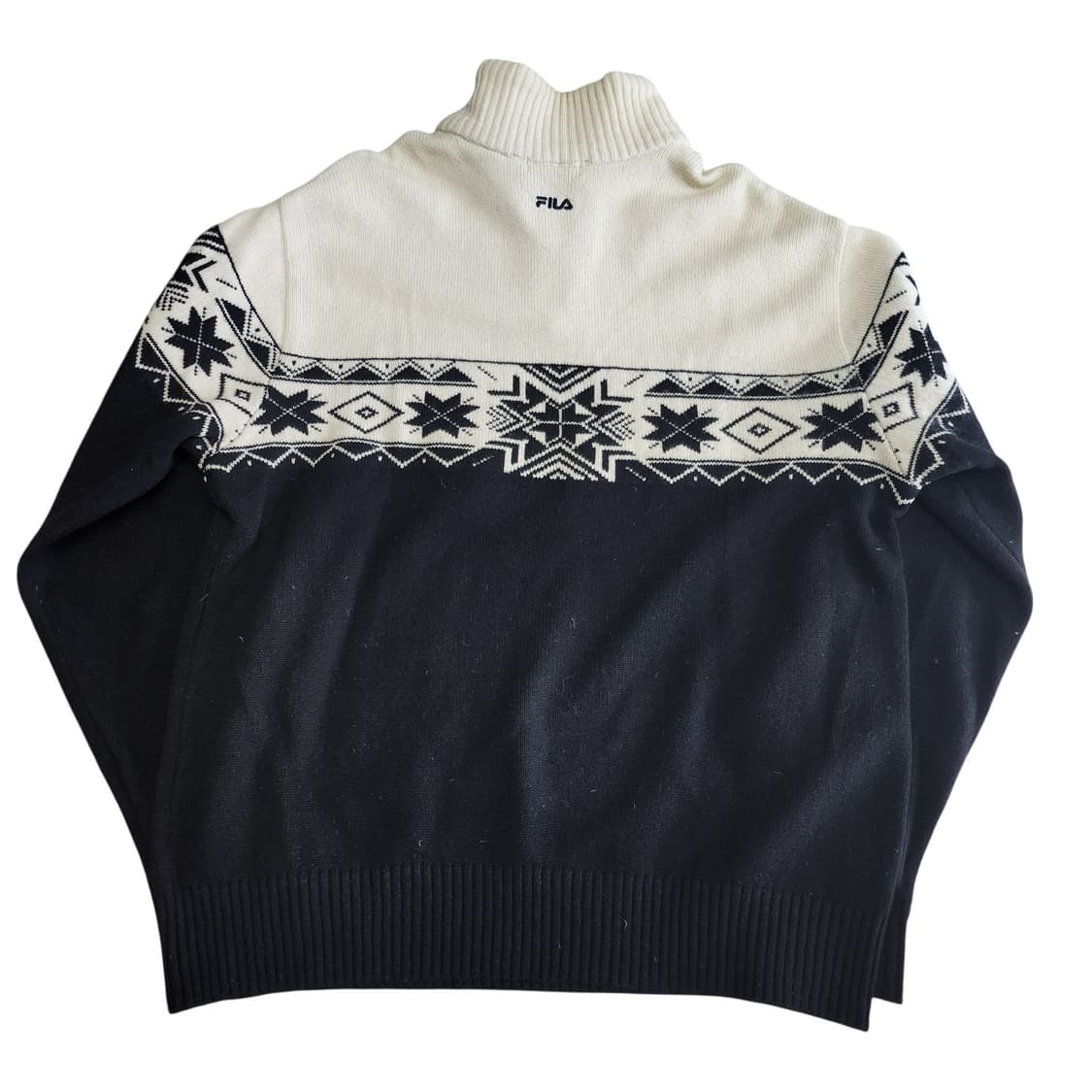 휠라 니트 집업 상품이미지3