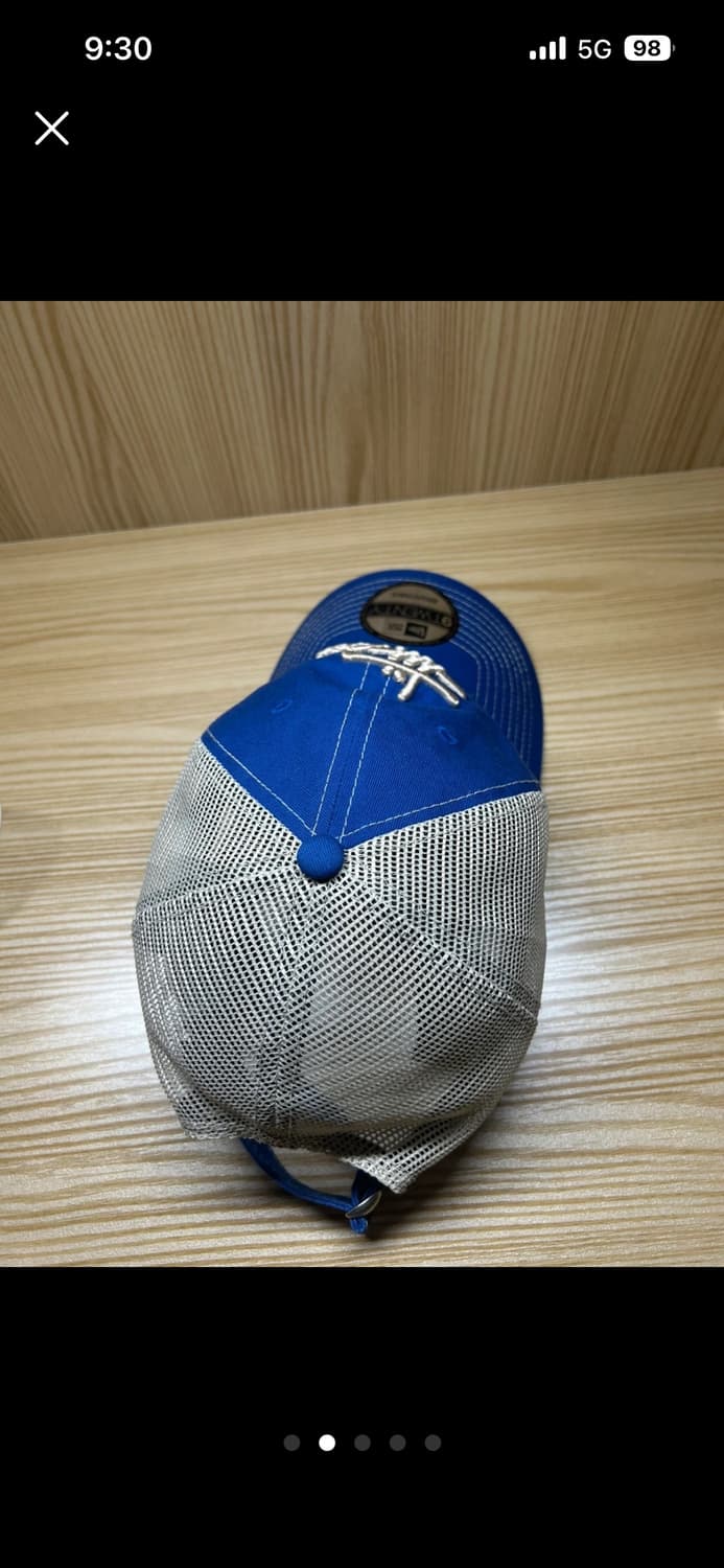 스투시 뉴에라 9TWENTY 트러커캡 블루 상품이미지2