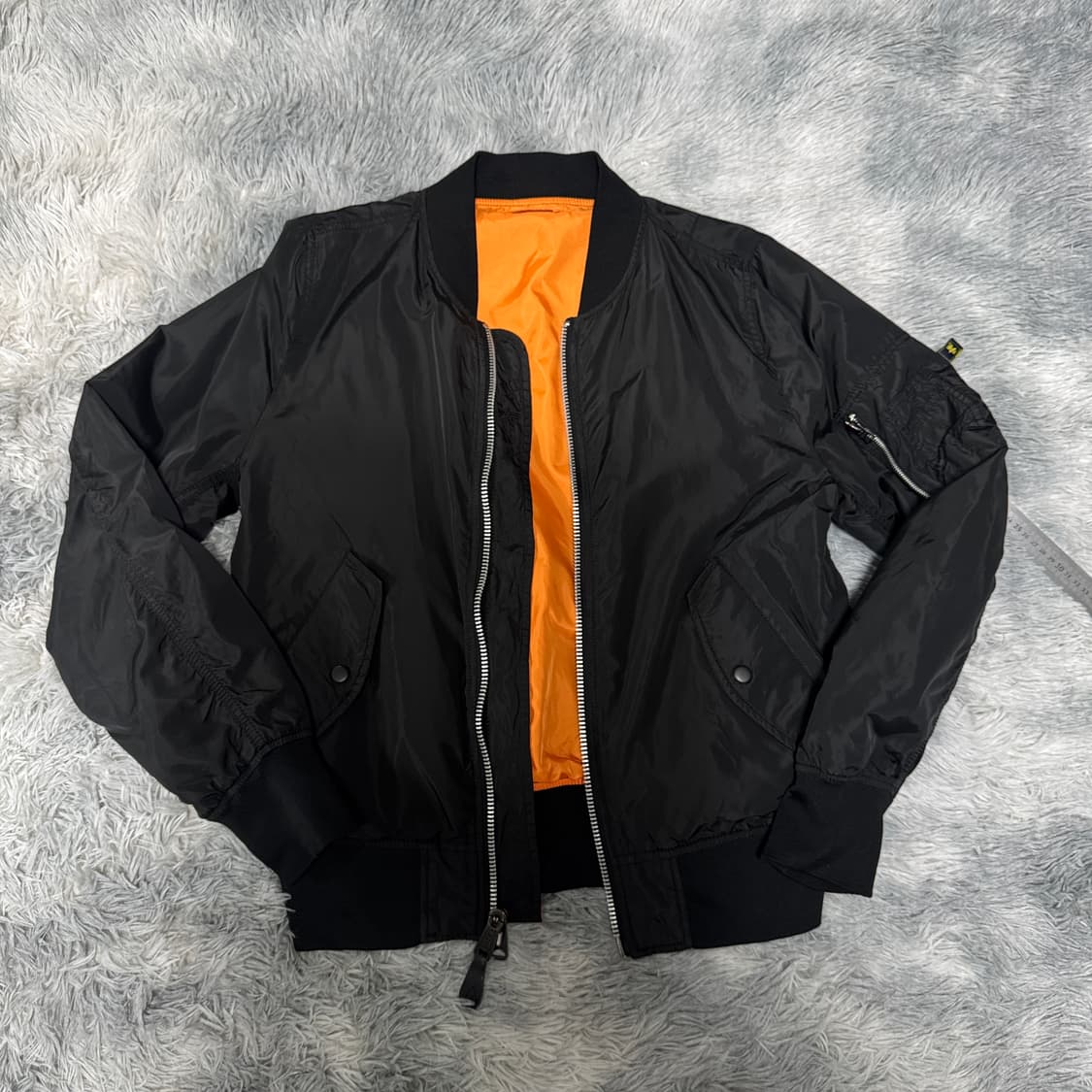 알파인더스트리 Ma-1 간절기 자켓 M사이즈  상품이미지1