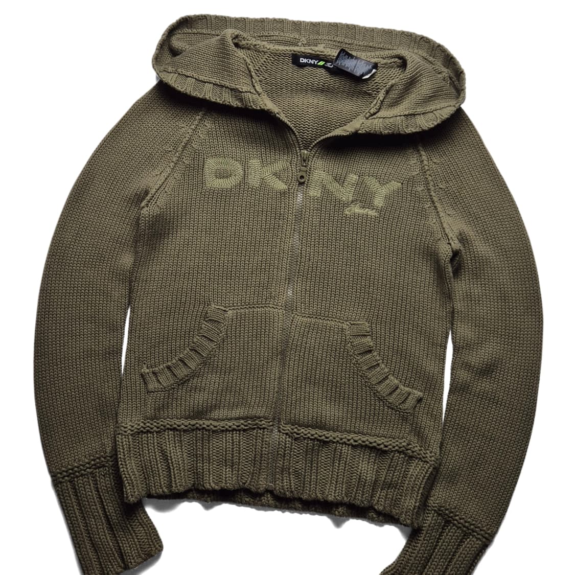 [M] DKNY 니트 후드집업 상품이미지1